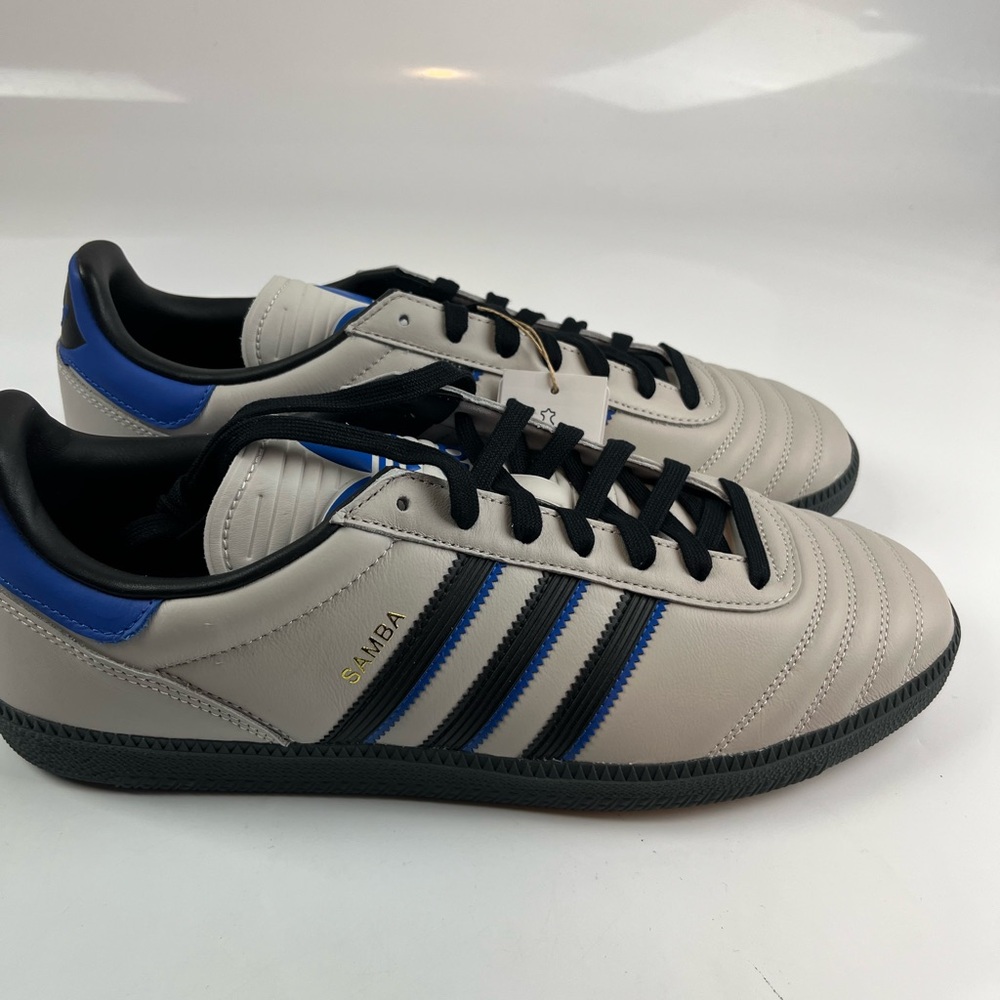 Adidas Originals Samba JP (Grey One/Core Black/Carbon) Men's Shoes Size Mens 13